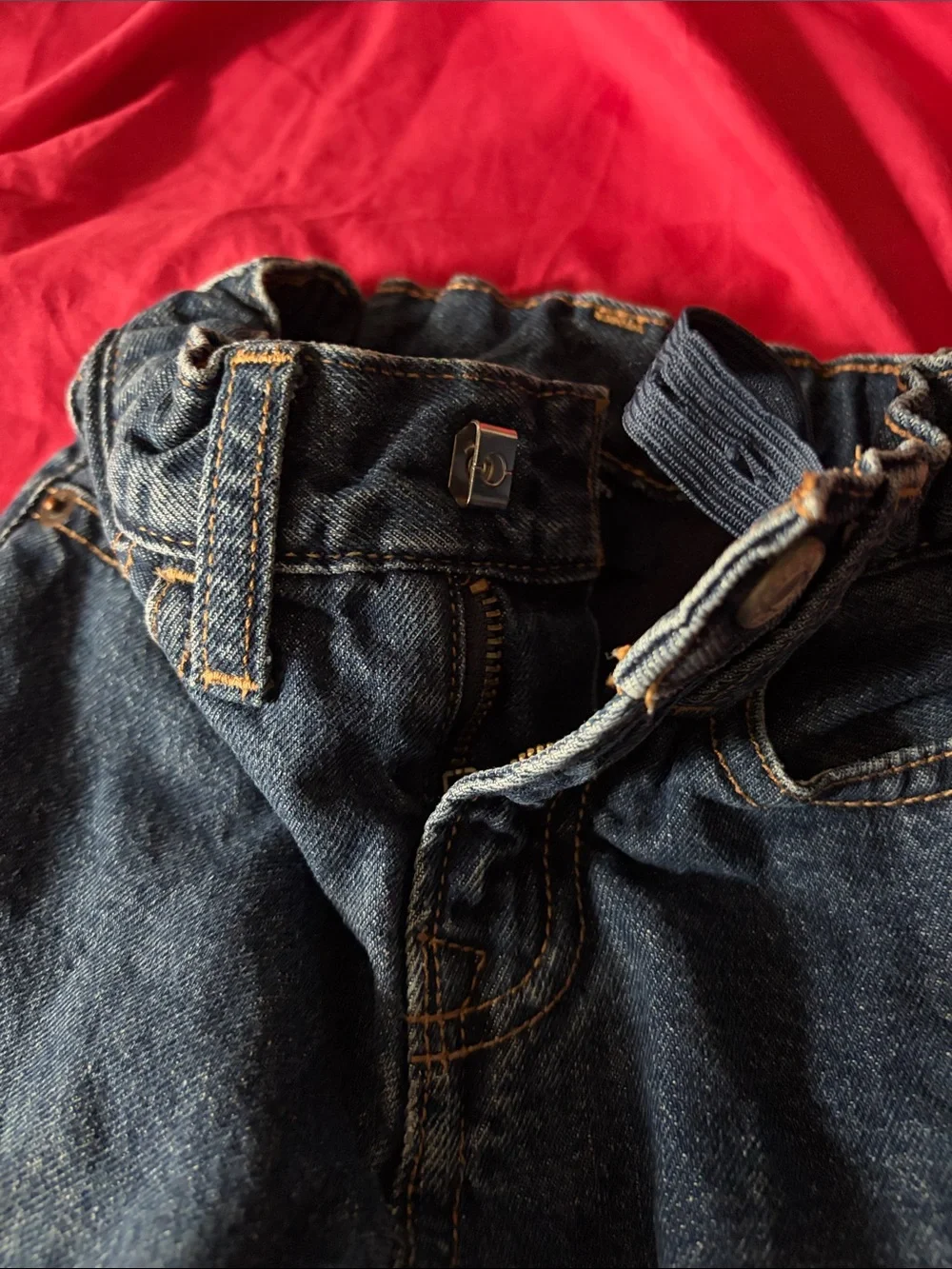 GAP Navy Blue Kids Denim Jeans with Elastic Waist
